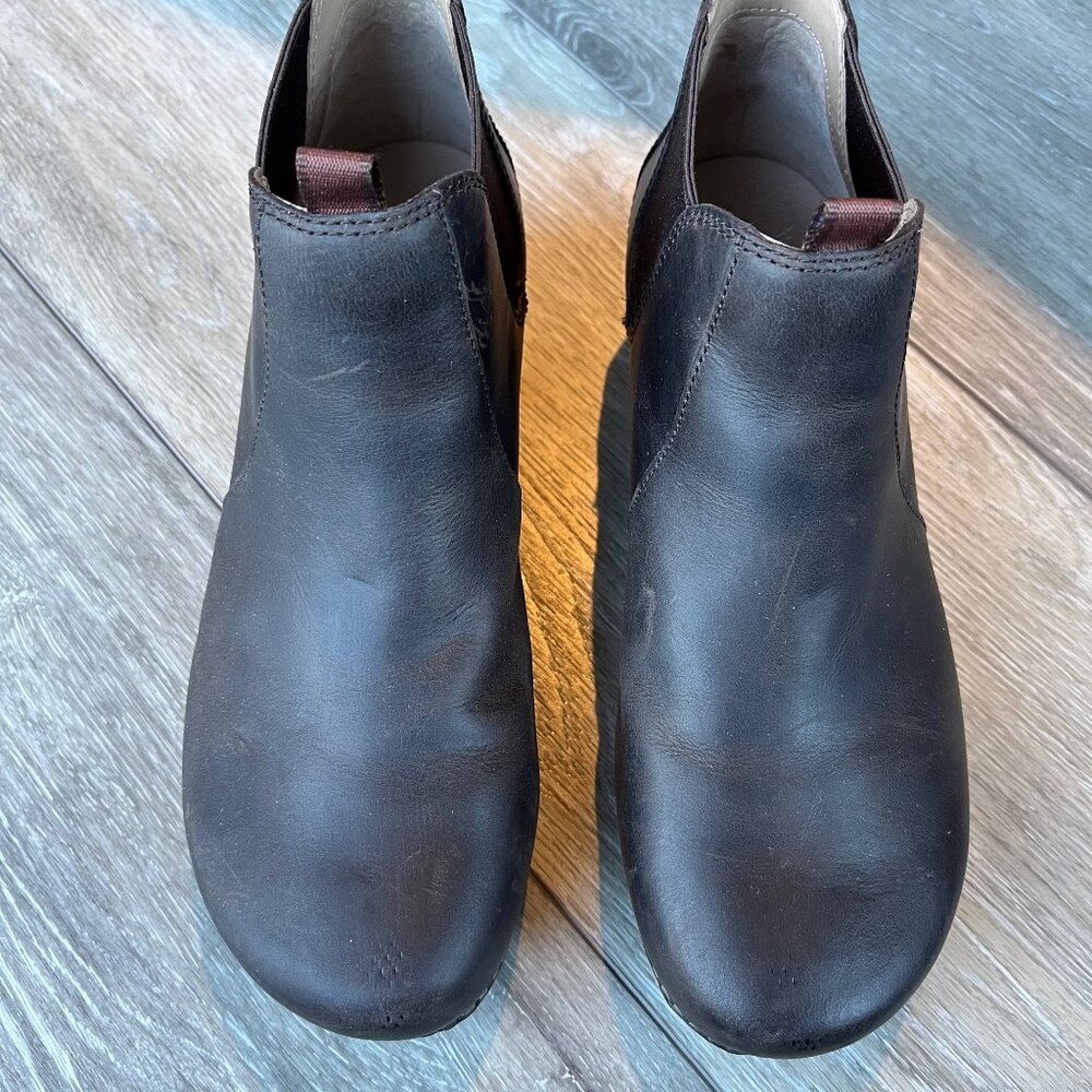 Dansko Becka Oiled Brown Boot, size 41